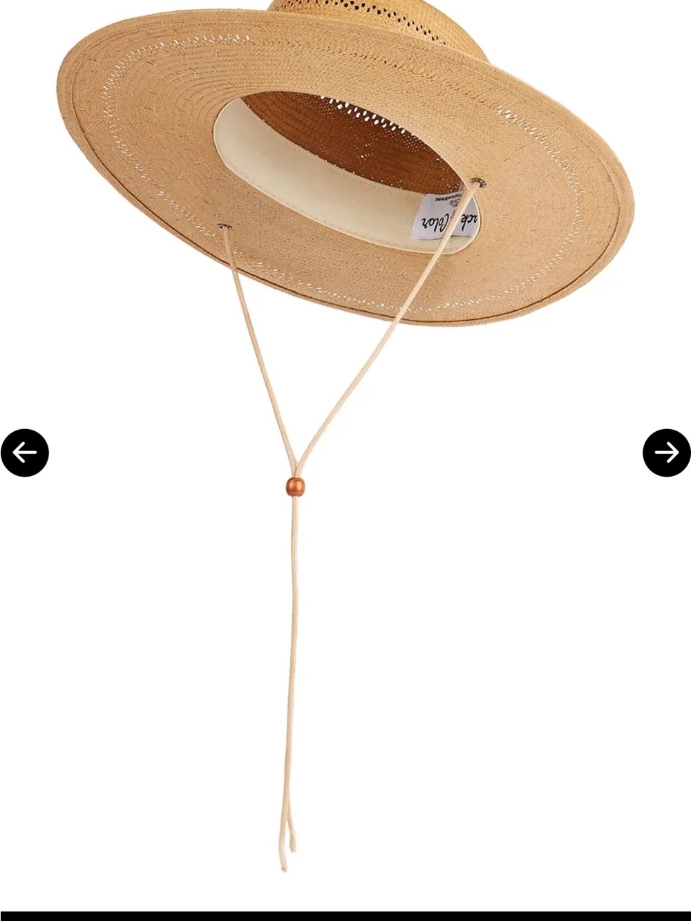 Lack Of Color The Jacinto Straw Hat color Natural Tan - Picture 2 of 3